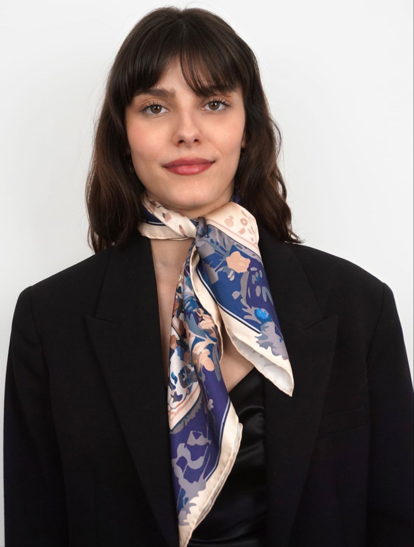 Sentinel Silk Square - Blue