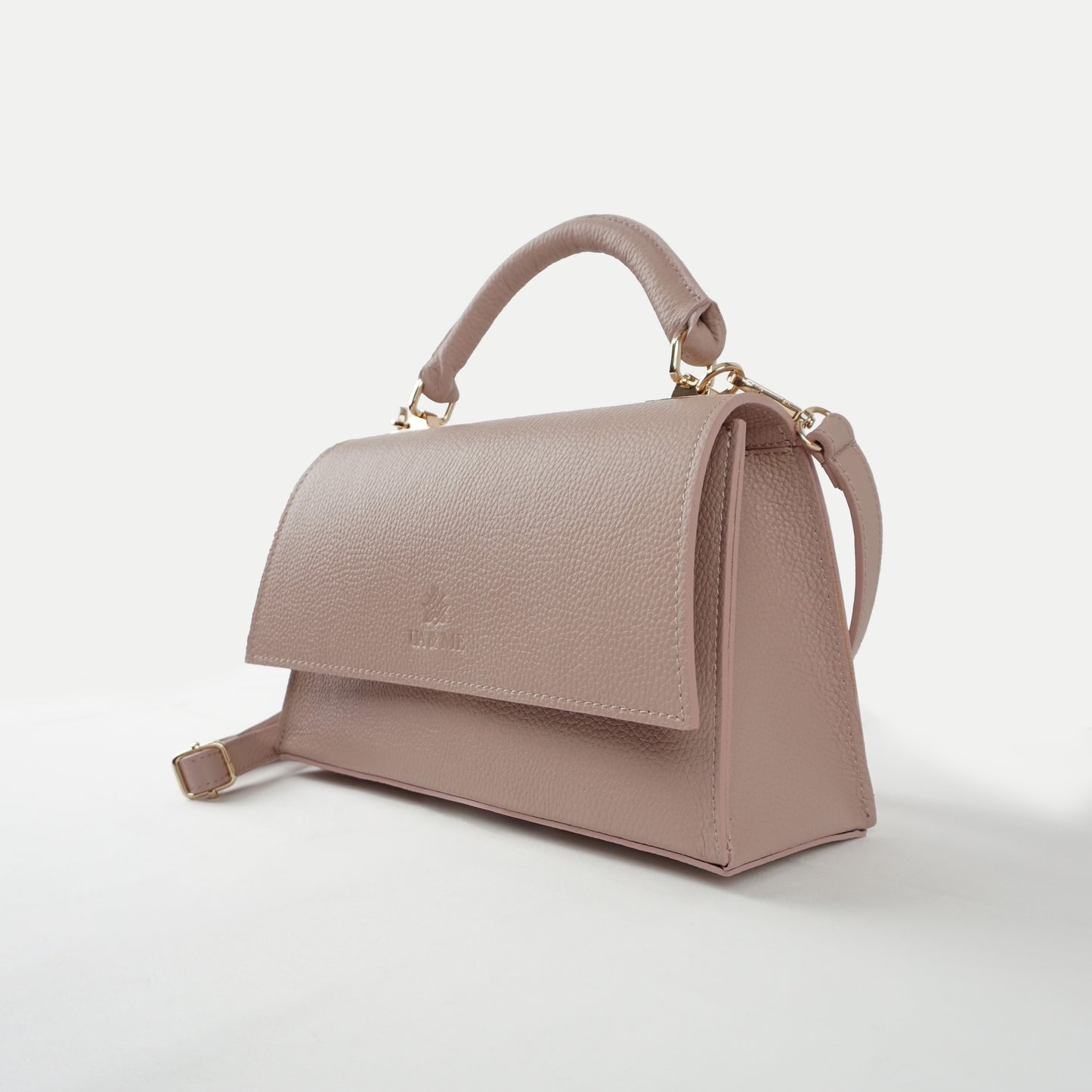 Sac en cuir “Eterna” Rose