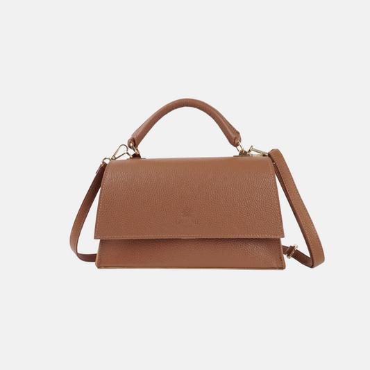 Sac en cuir “Eterna” Cognac